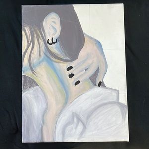 “woman” Acrylic painting